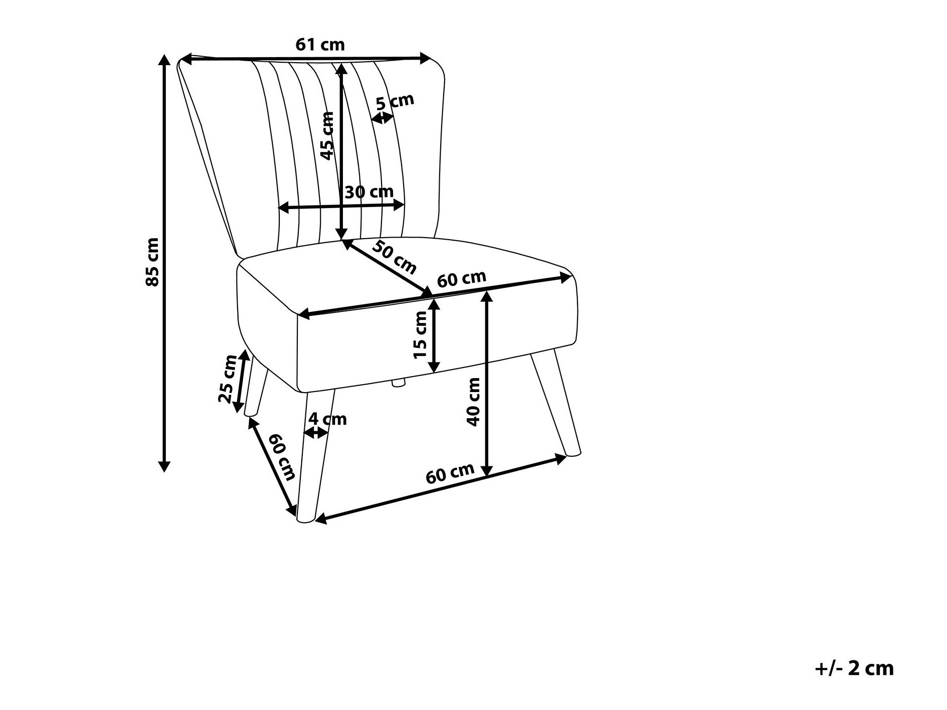 Krēsls Berwyn 1131 (Tumši rozā + Gaišs koks)