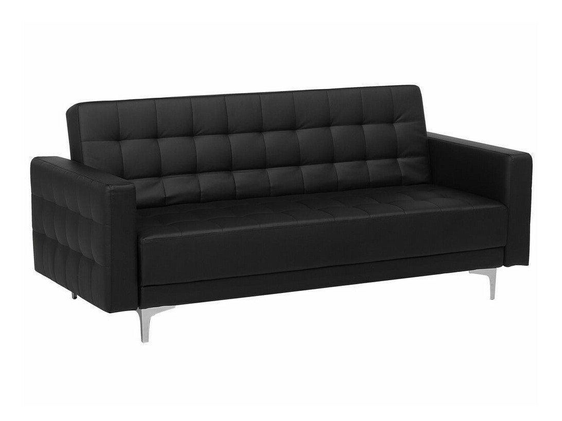 Mīksto mēbeļu komplekts Felvena 113 (Melns)