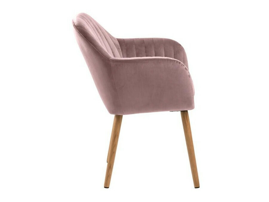 Обеденный гарнитур Norsica Daltea 114 (Dusty-розовый + Светлое дерево)