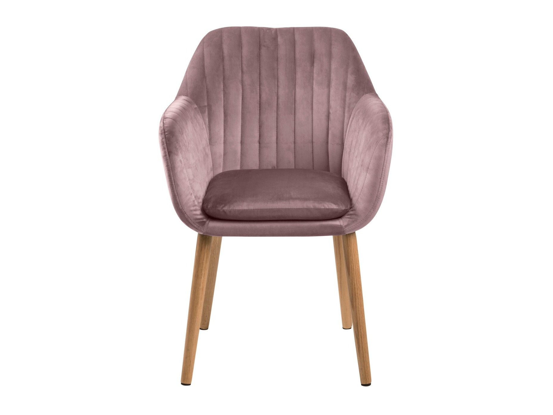 Обеденный гарнитур Norsica Daltea 114 (Dusty-розовый + Светлое дерево)