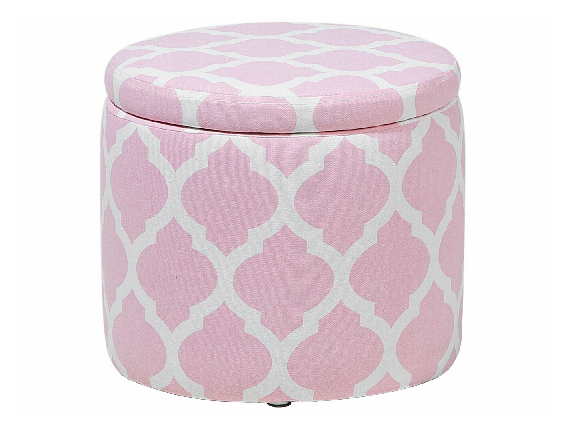 Pufs Berwyn 1244 (Tumši rozā + Balts)