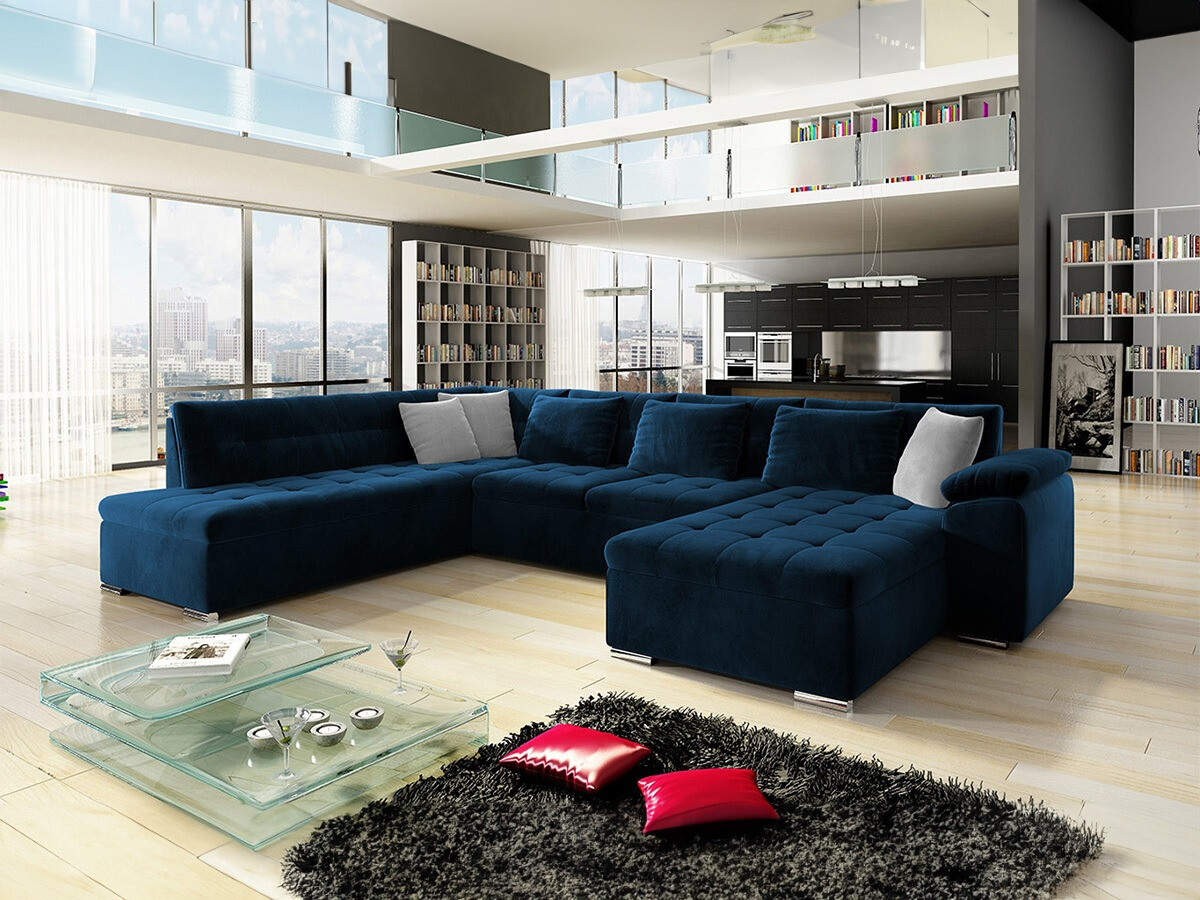 Stūra dīvāns Comfivo 128 (Labais)