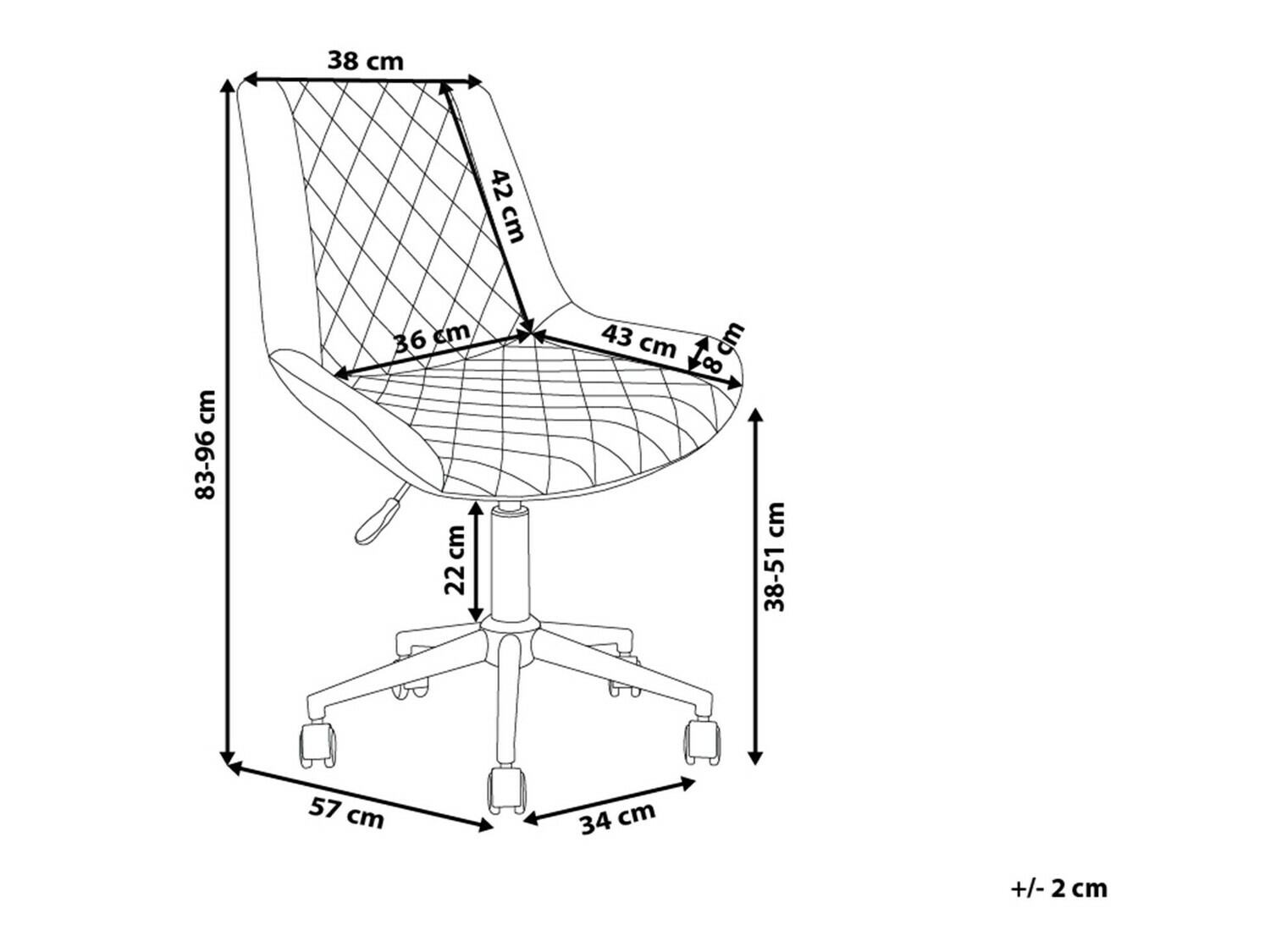 Офисный стул Berwyn 880 (Коричневый)