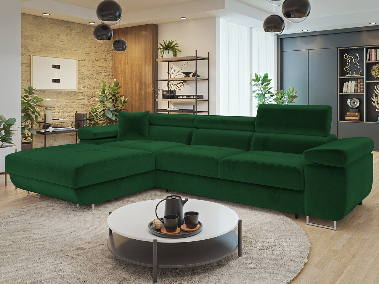 Угловой диван Comfivo Eliferu 102 (Manila 35)