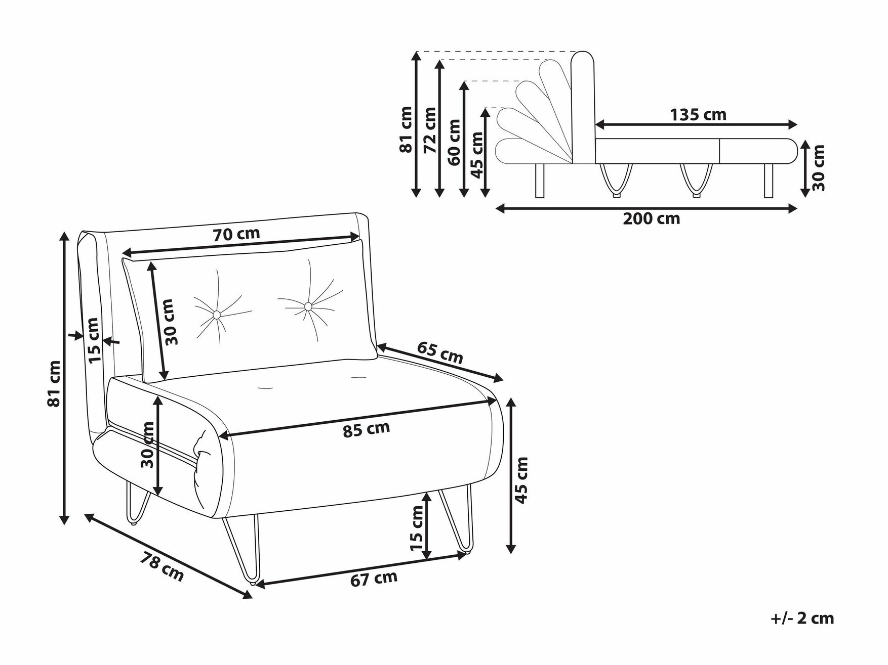 Кресло Berwyn 1759 (Бежевый)