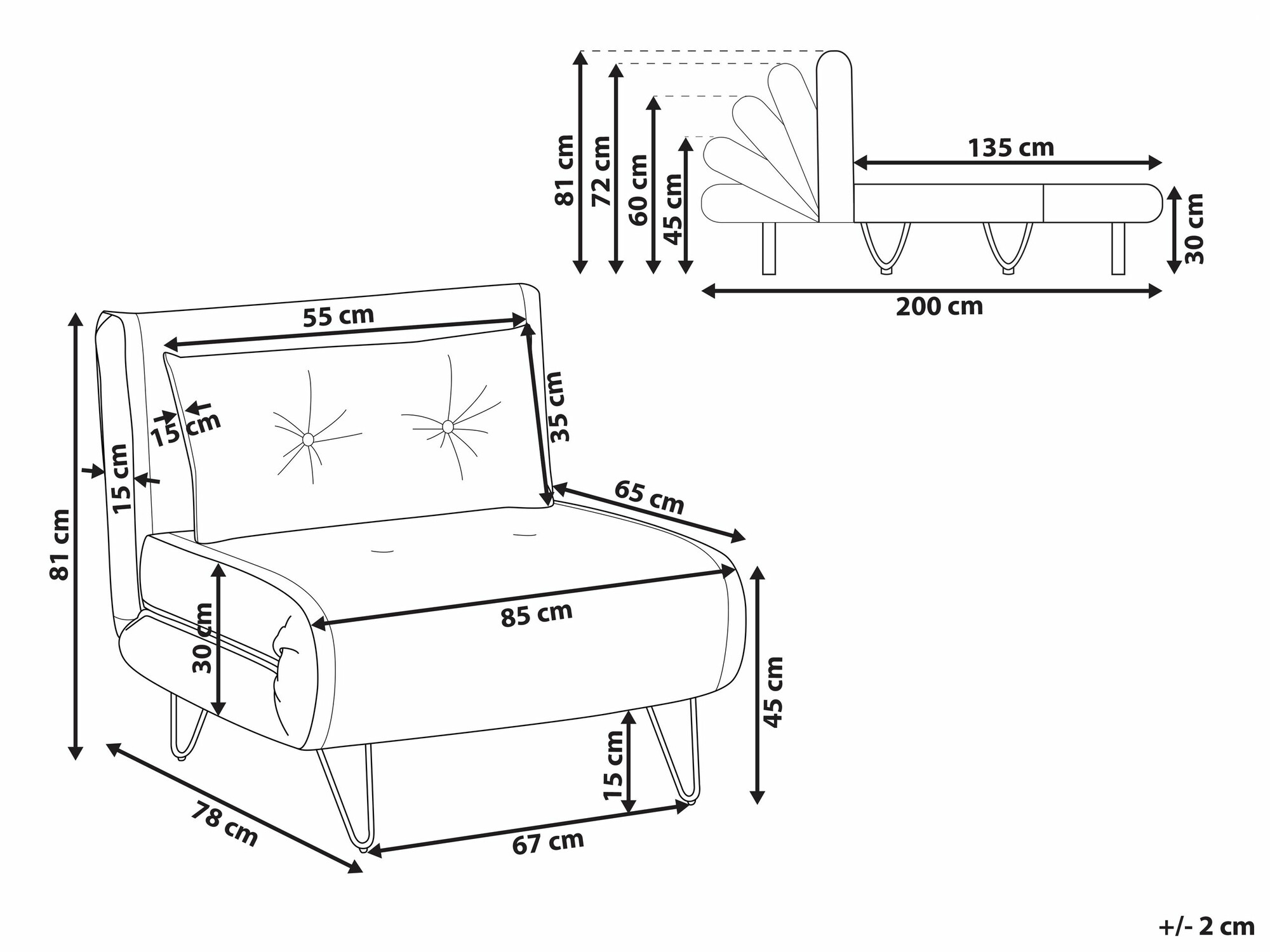 Krēsls Berwyn 1759 (Zaļš)