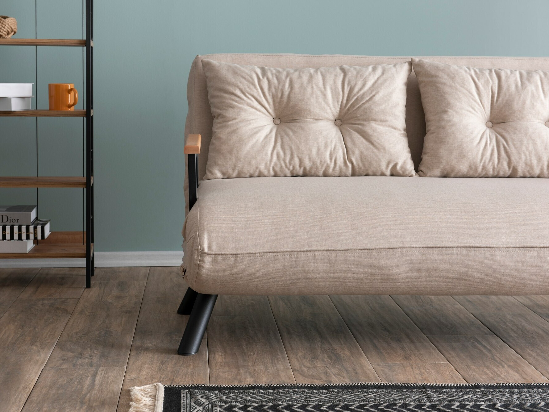 Dīvāns gulta Altadena 108 (Krēms)