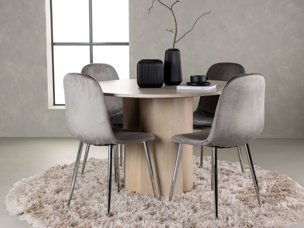 Ēdamistabas komplekts Dallas 4354 (Gaišs koks)