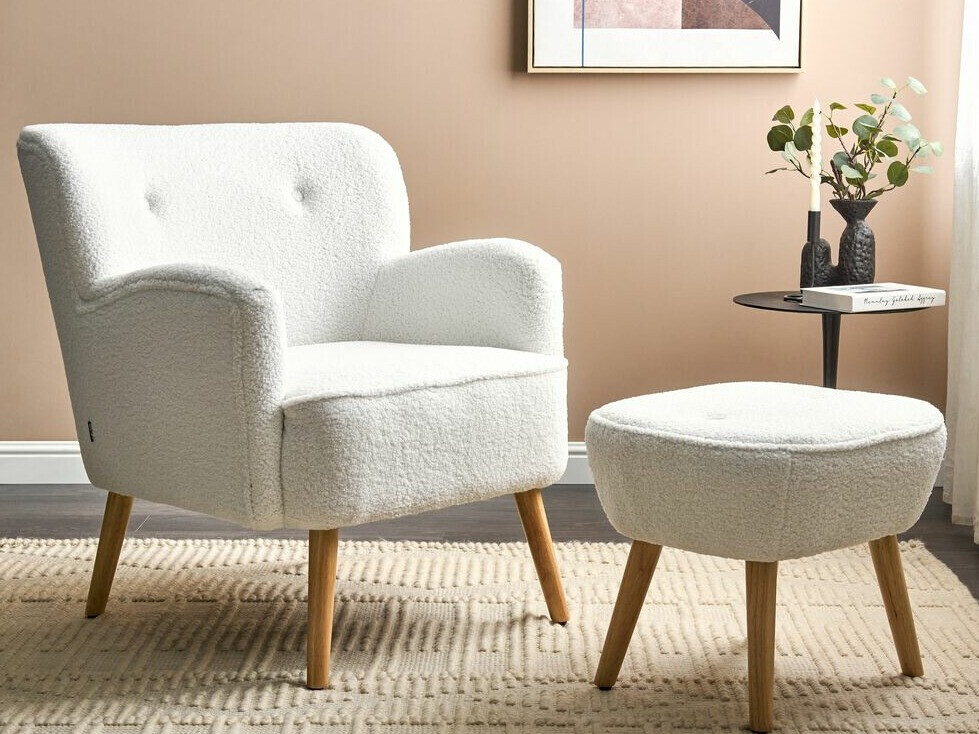 Krēsls Berwyn 2133 (Balts)