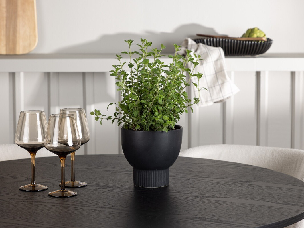 Ēdamistabas komplekts Dallas 4356 (Melns)