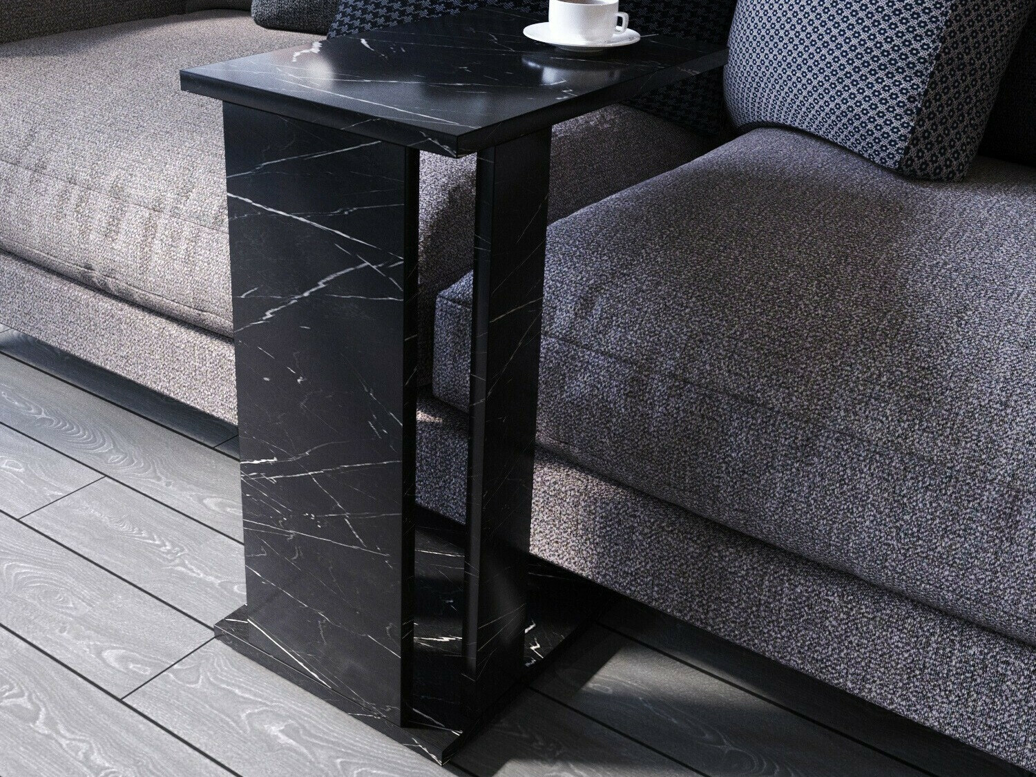 Кофейный столик Kailua 1356 (Черный мрамор)