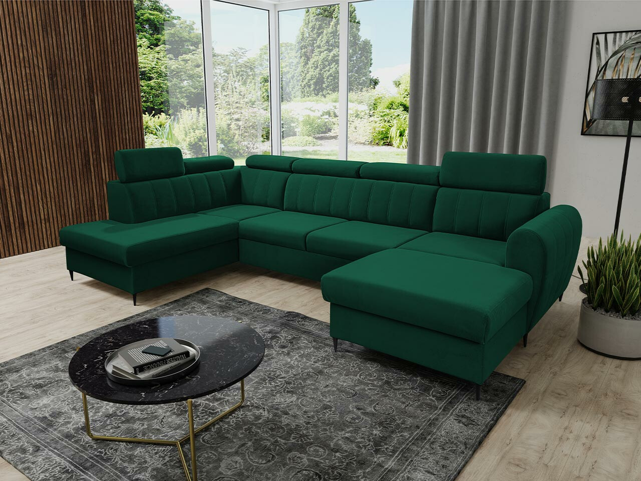 Stūra dīvāns Temple 128 (Kronos 19)