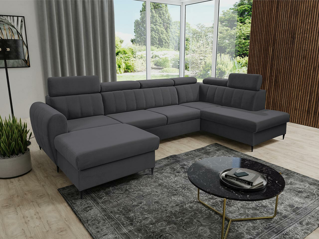 Stūra dīvāns Temple 128 (Kronos 22)