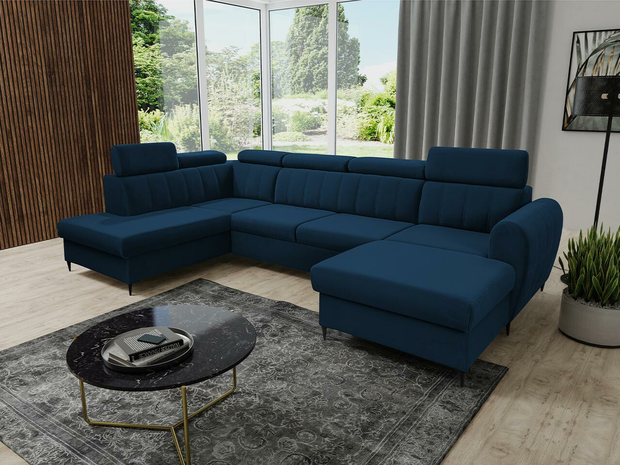 Угловой диван Temple 128 (Kronos 09)