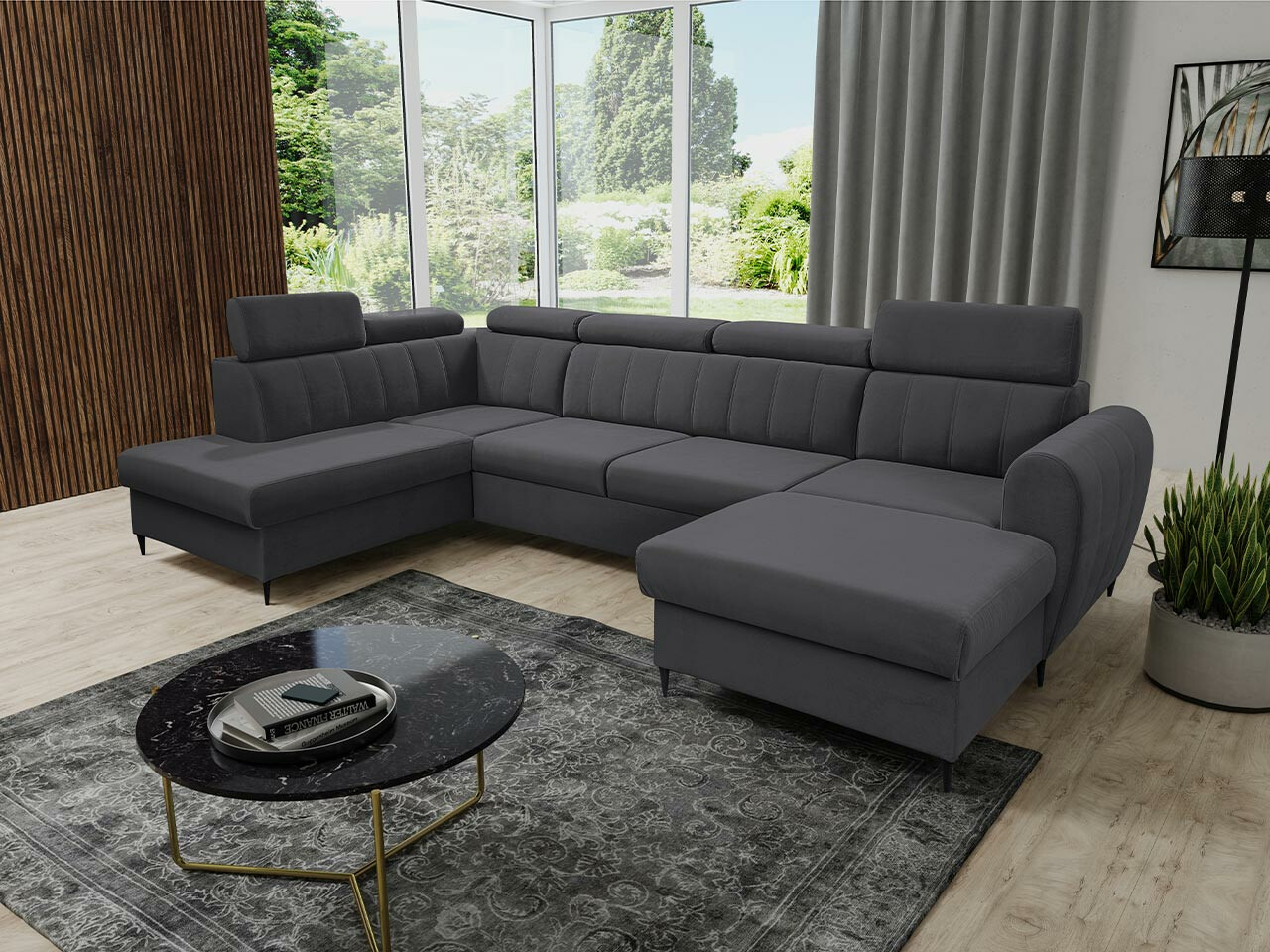 Угловой диван Temple 128 (Kronos 22)