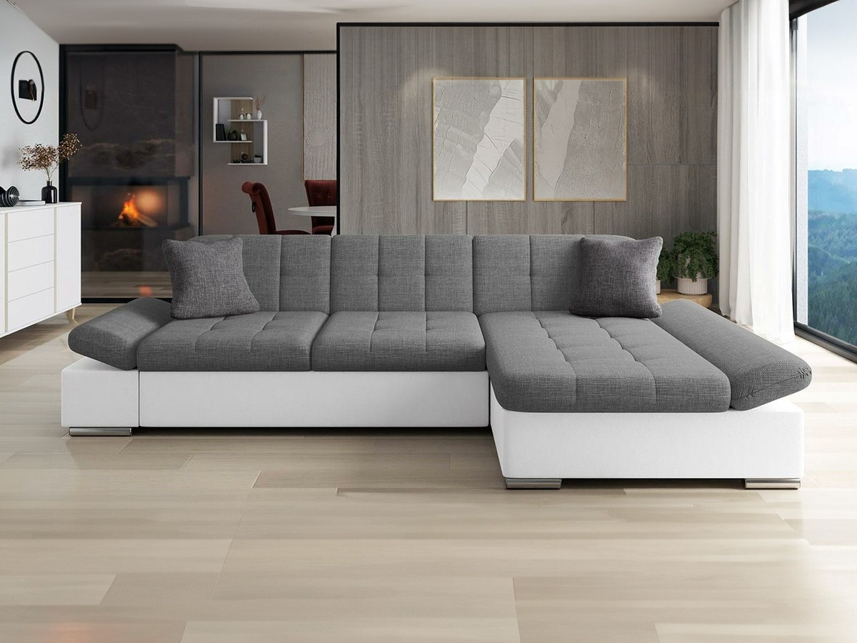 Stūra dīvāns Comfivo Sanitas (Soft 017 + Lux 05)