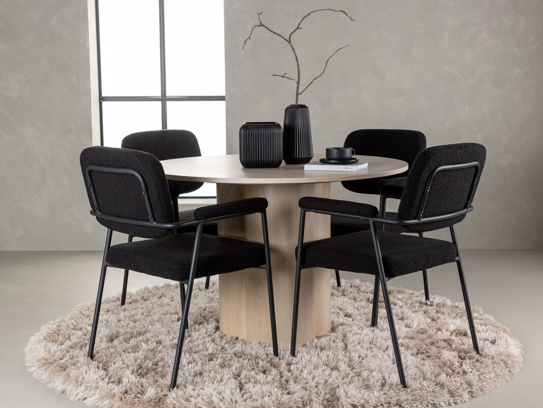 Ēdamistabas komplekts Dallas 4358 (Gaišs koks)