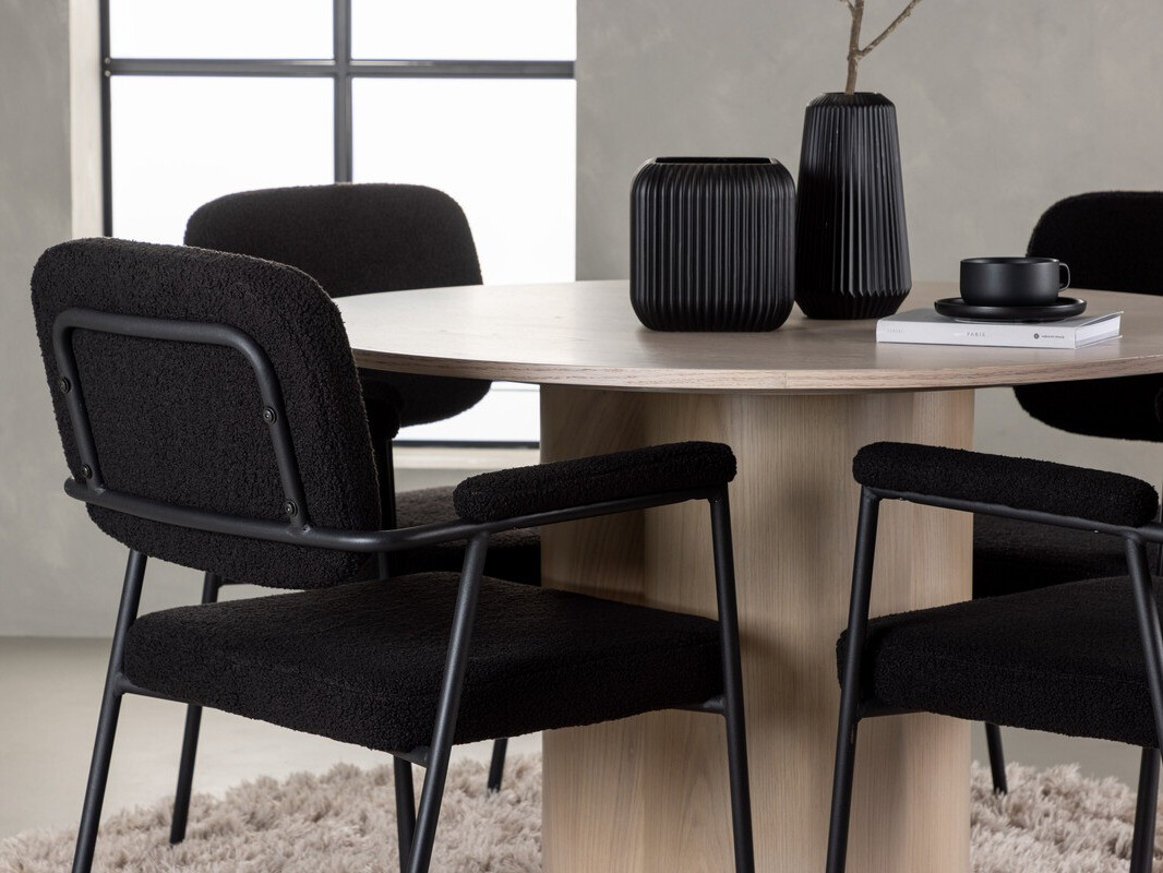 Ēdamistabas komplekts Dallas 4358 (Gaišs koks)