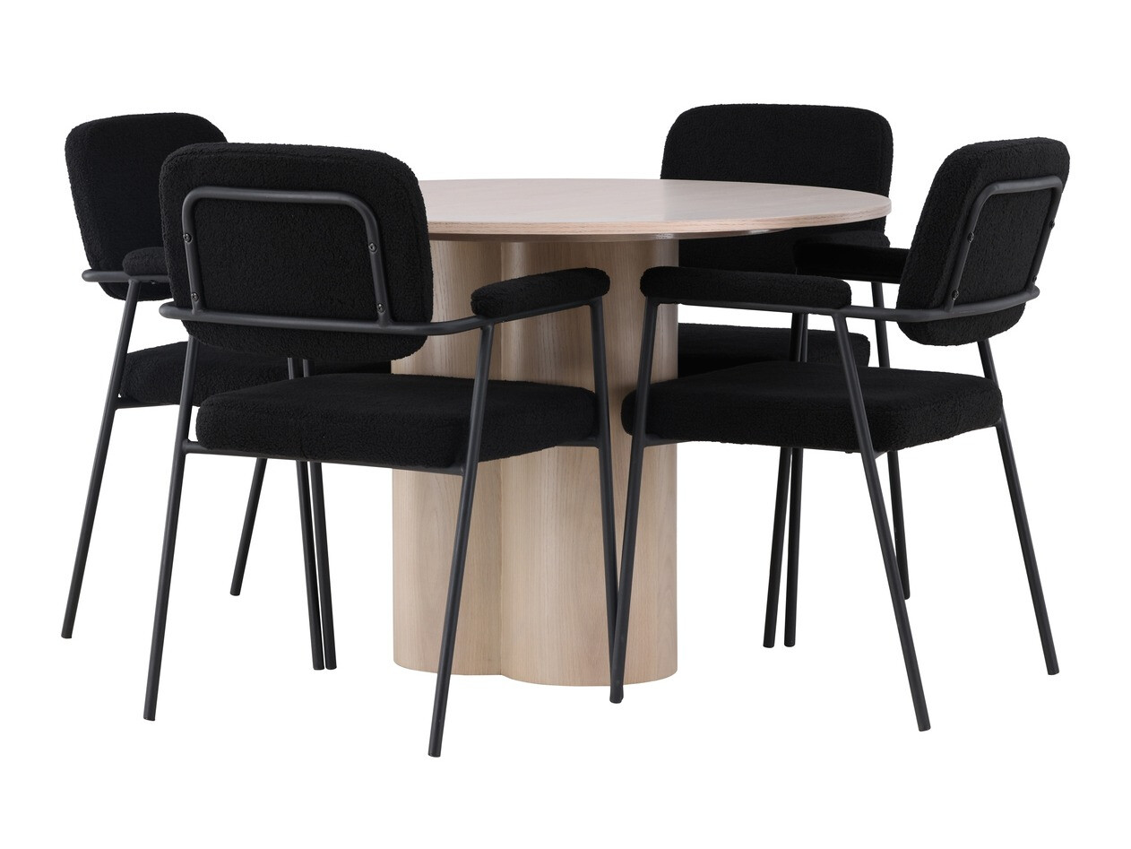 Обеденный гарнитур Dallas 4358 (Светлое дерево)