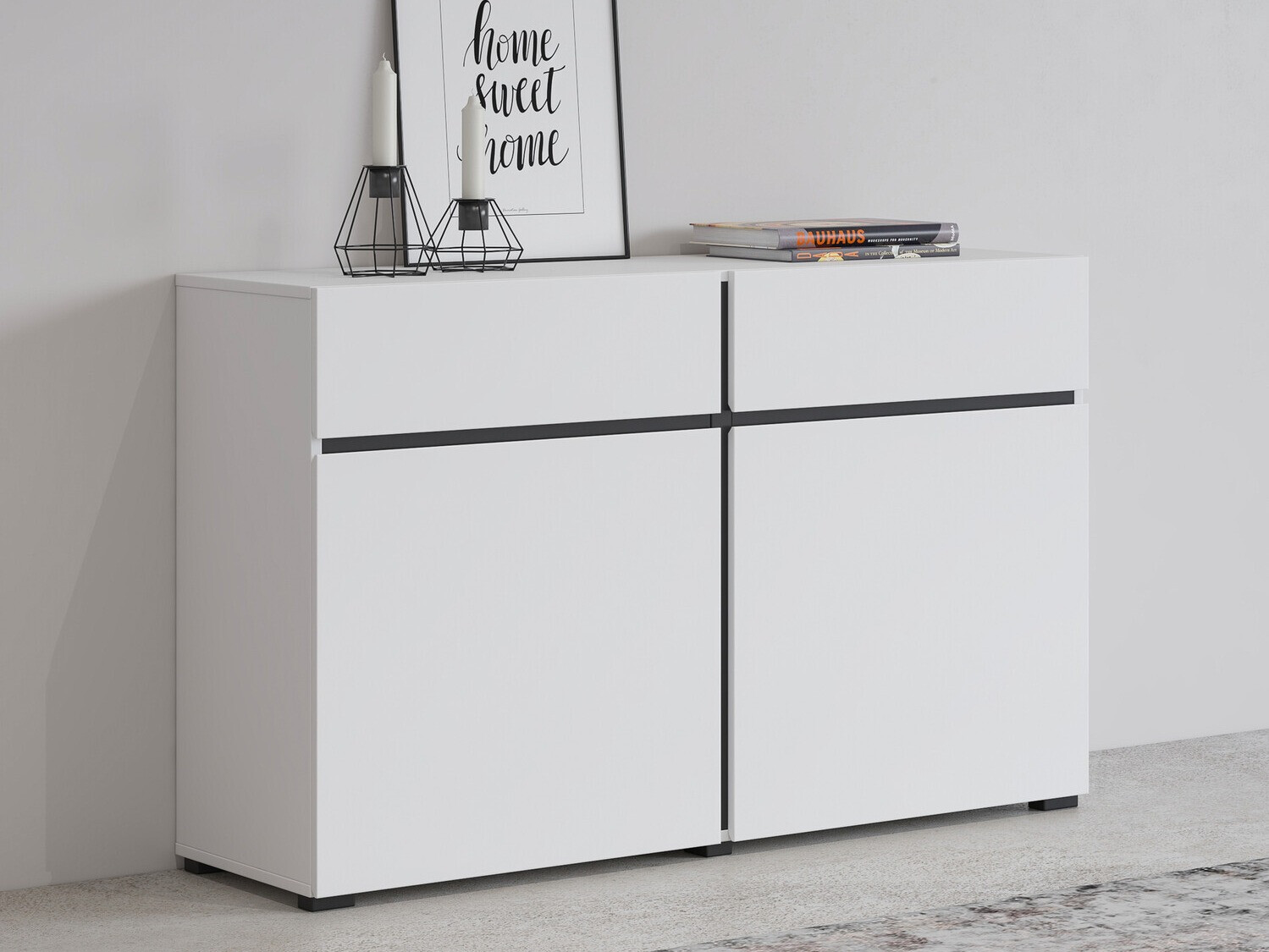 Kомод Alfere 104 (Белый)