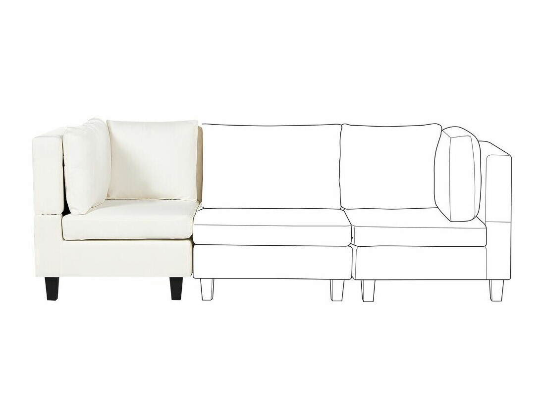 Модульное кресло Elbmeli 102 (Белый)