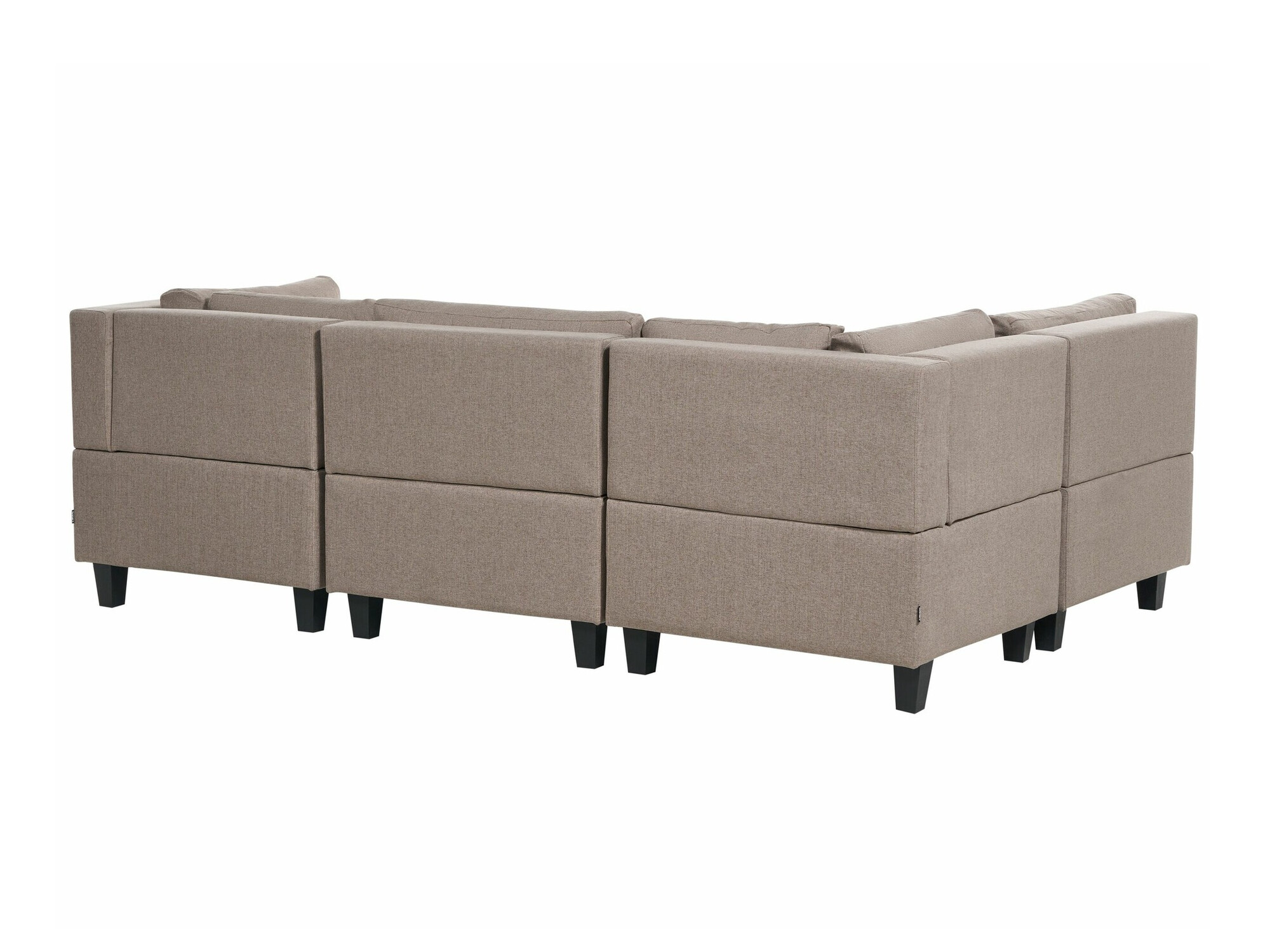 Модульный угловой диван Elbmeli 104 (Коричневый)