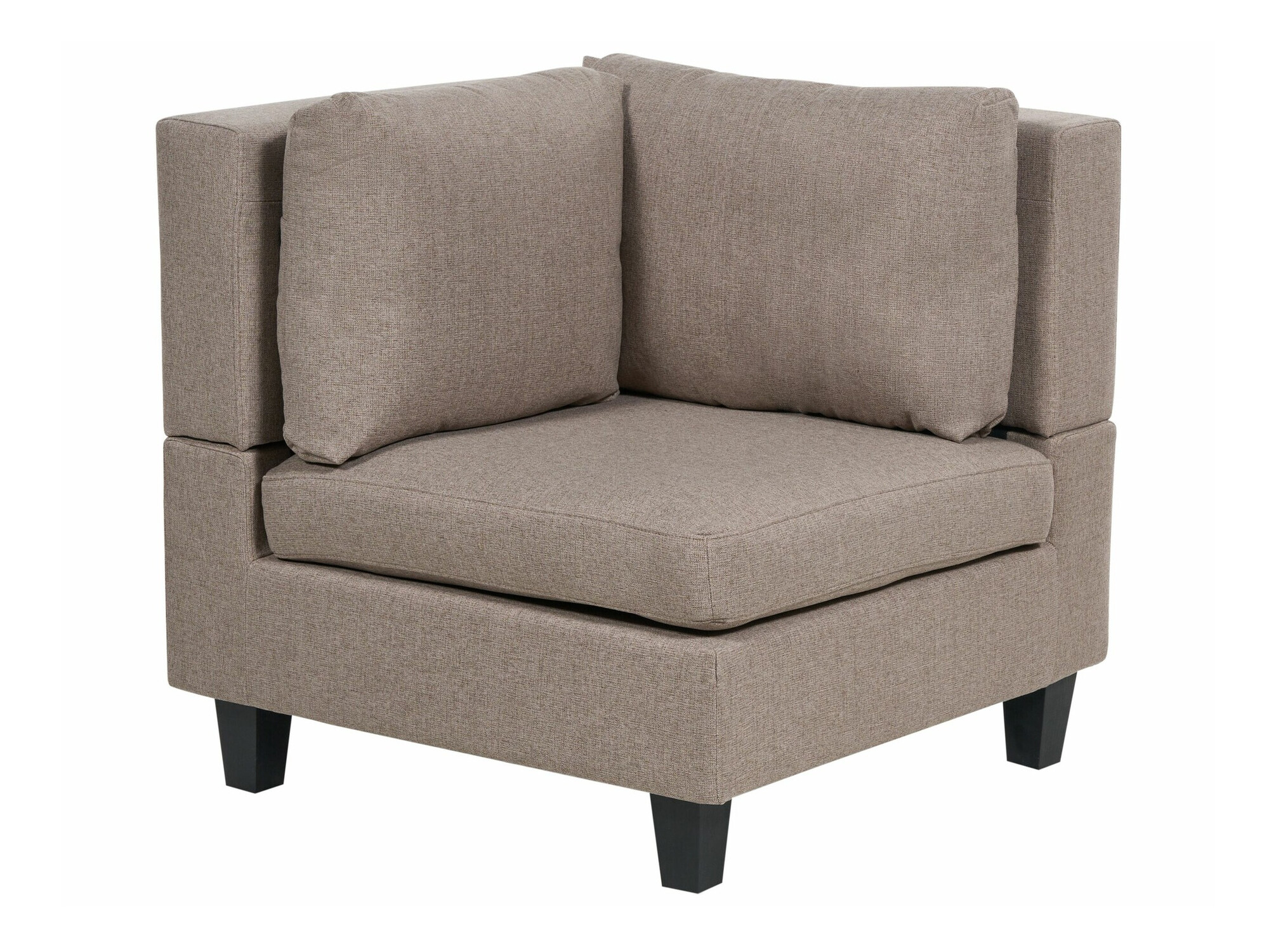 Moduļu stūra dīvāns Elbmeli 104 (Brūns)