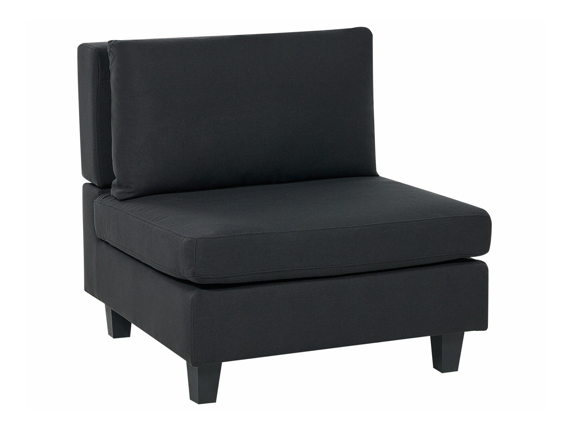 Модульный угловой диван Elbmeli 104 (Чёрный)