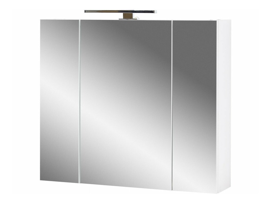 Шкаф для ванной комнаты c зеркалом Temeli 101 (Белый)