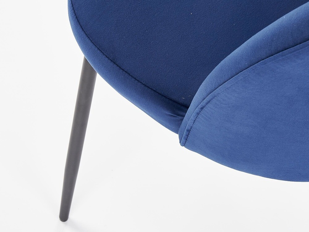 Стул Houston 554 (Темно-синий + Чёрный)