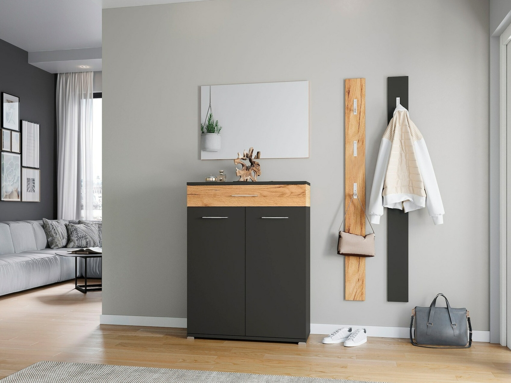 Вешалка Sacramento 183 (Графит)