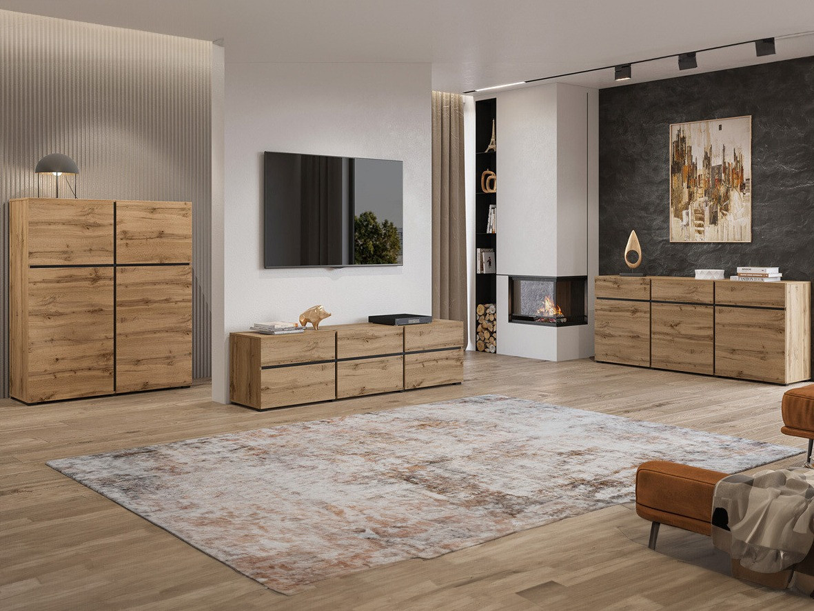 Viesistabas komplekts Alfere 106 (Votan ozols)