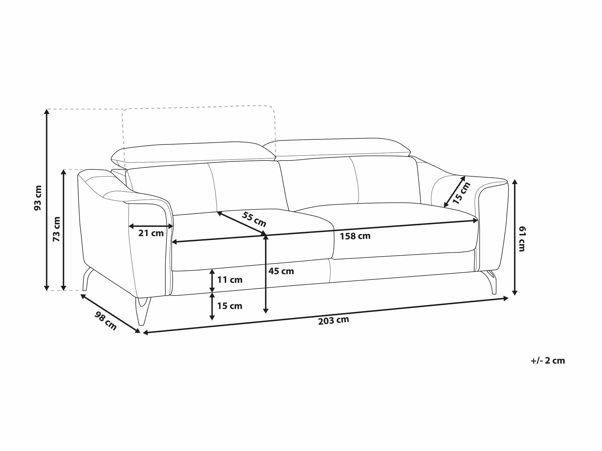 Dīvāns Berwyn 1776