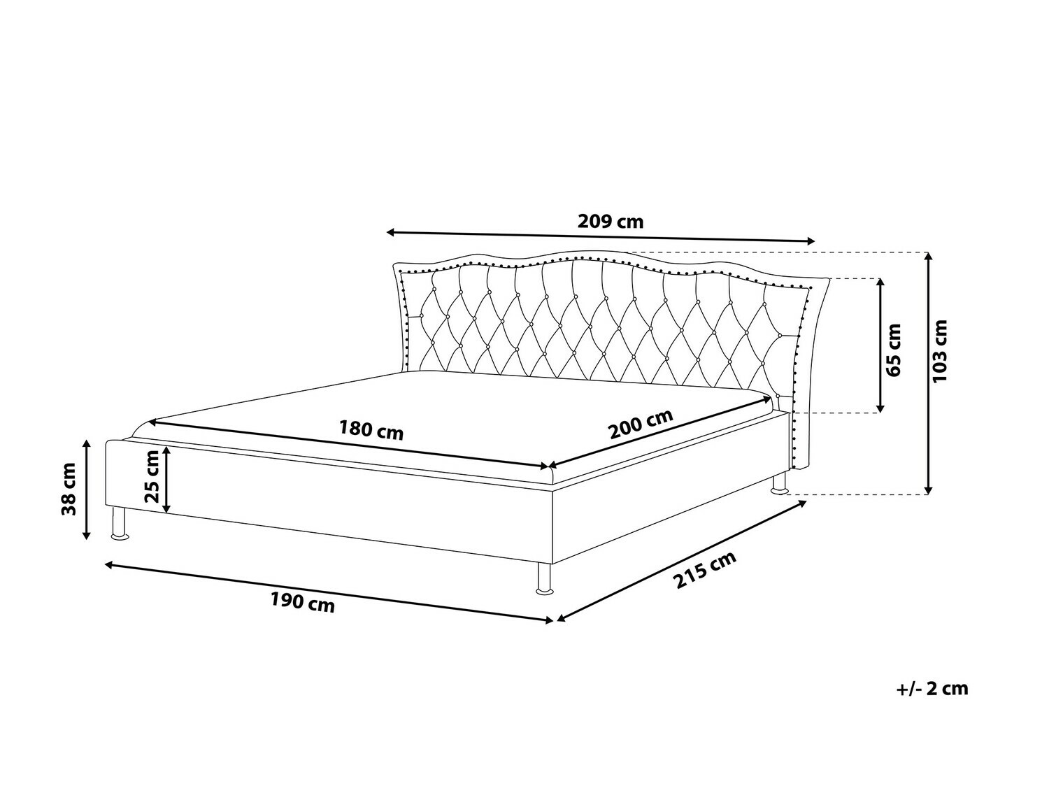 Кровать Berwyn 720 (Серый)