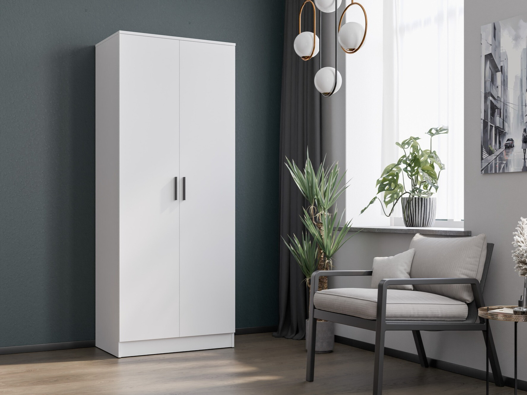 Skapis Orlando 221 (Balts)