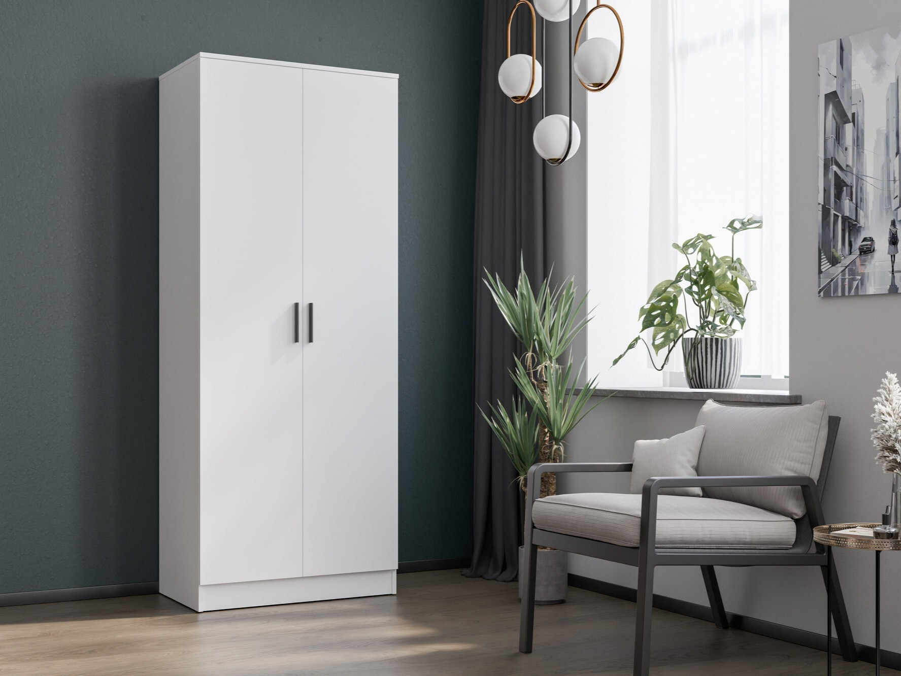 Skapis Orlando 221 (Balts)