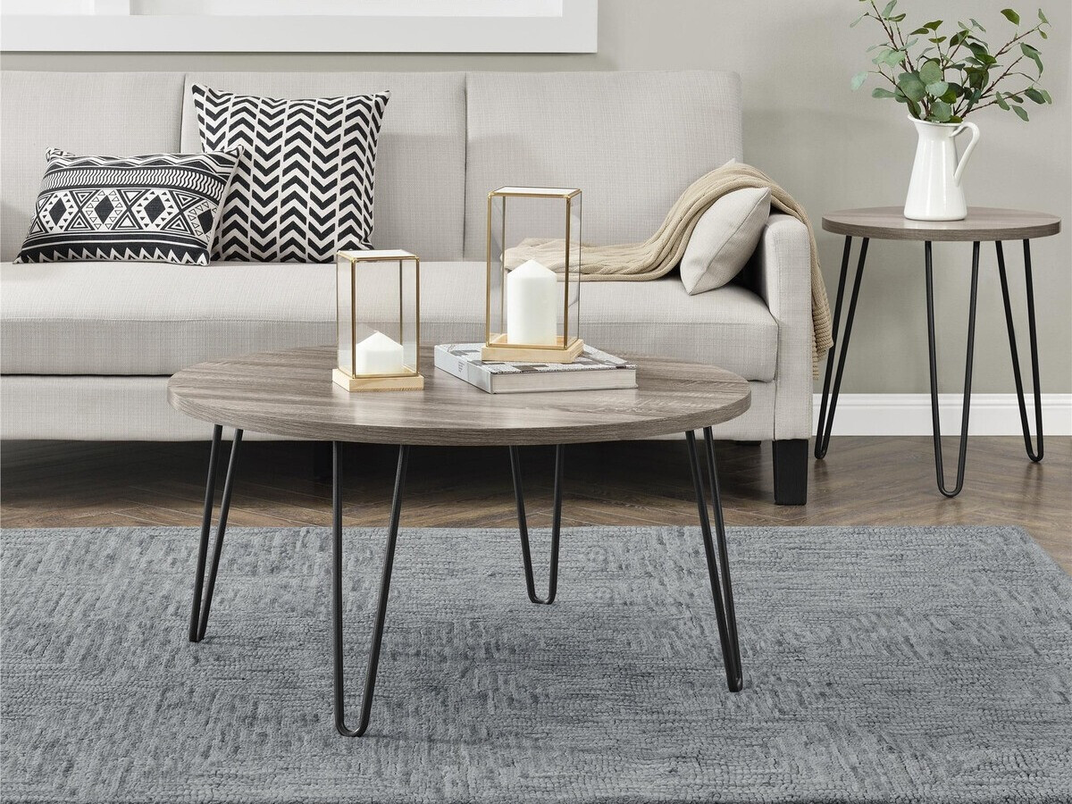 Žurnālu galdiņš Nutive 104 (Gaišs ozols)