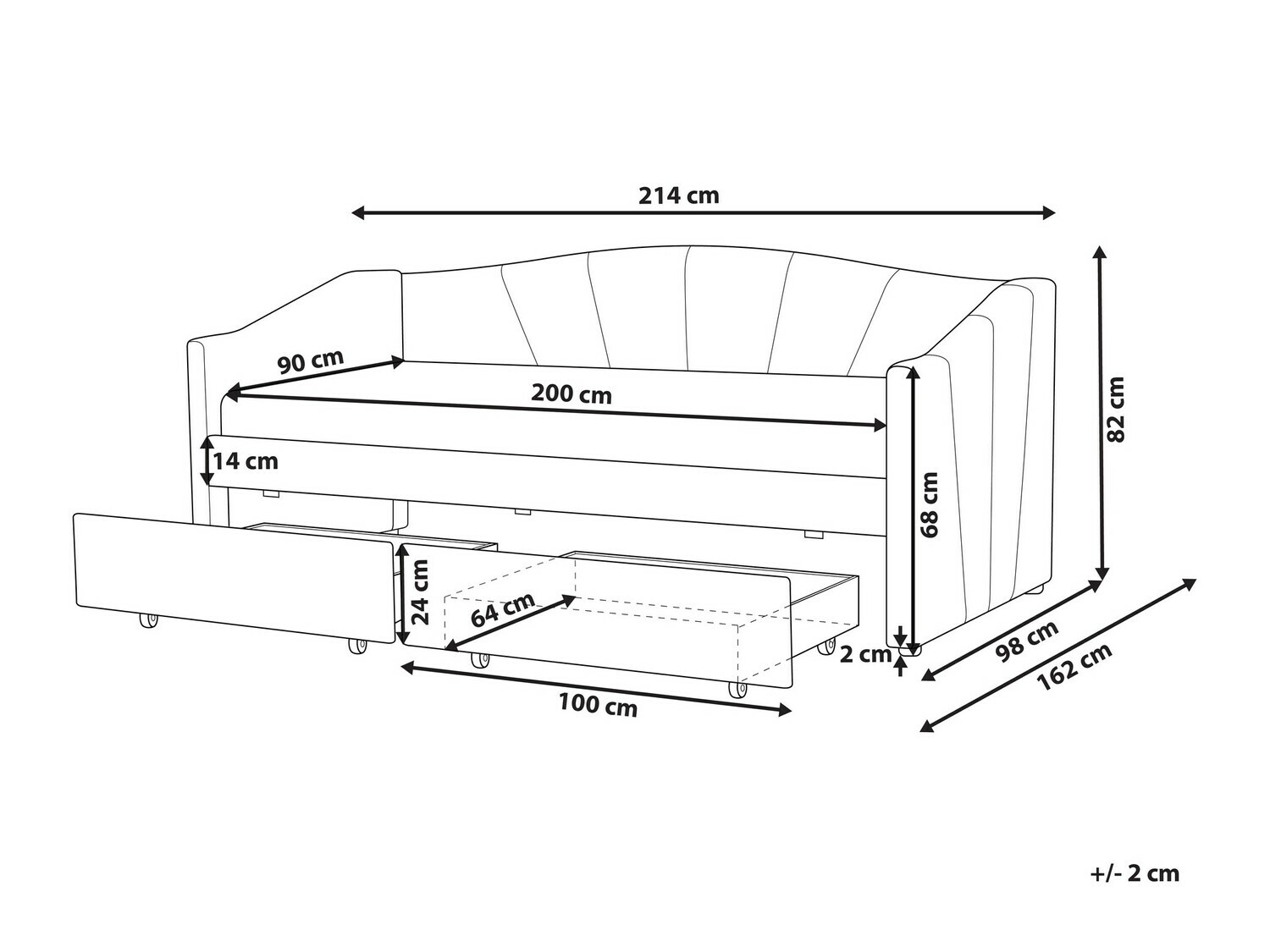 Gulta Berwyn 630 (Tumši rozā)