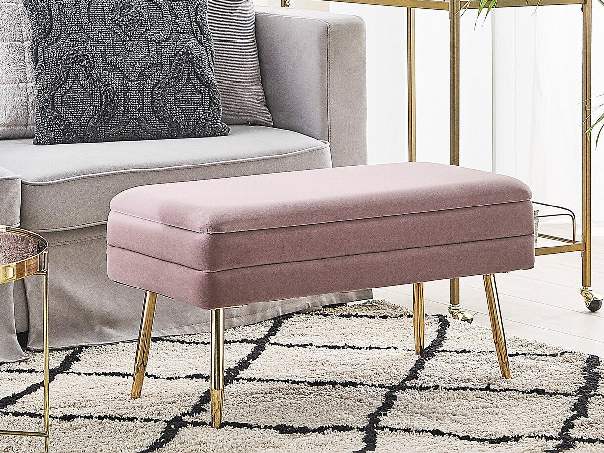Мягкая скамья Berwyn 863 (Розовый)