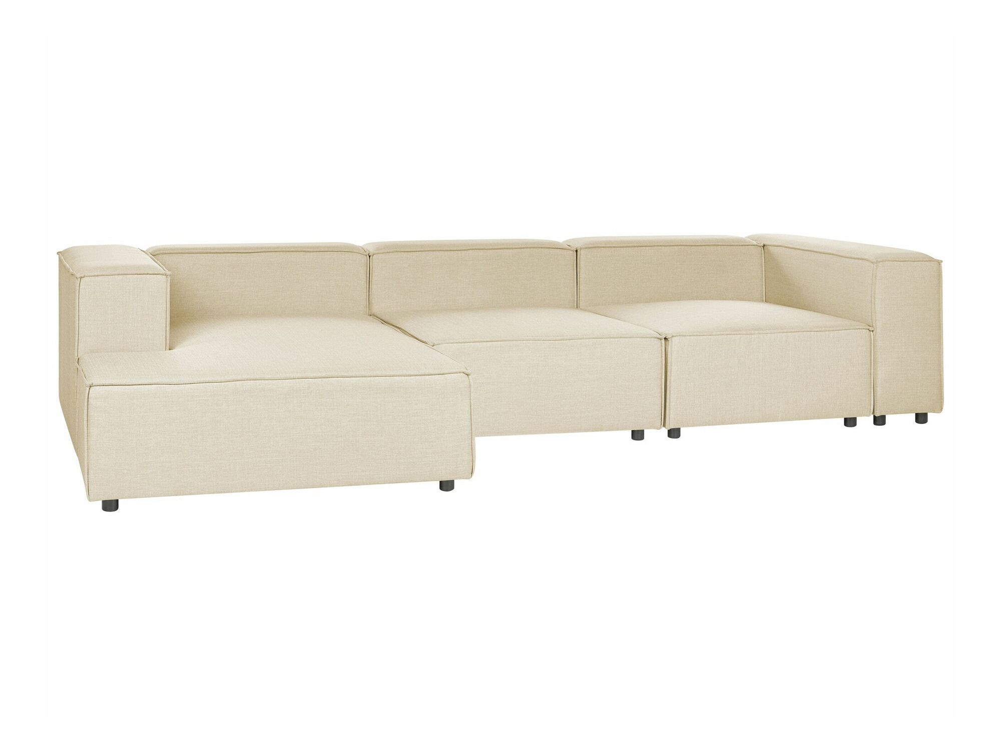 Moduļu stūra dīvāns Enofloi 105 (Bēšs)