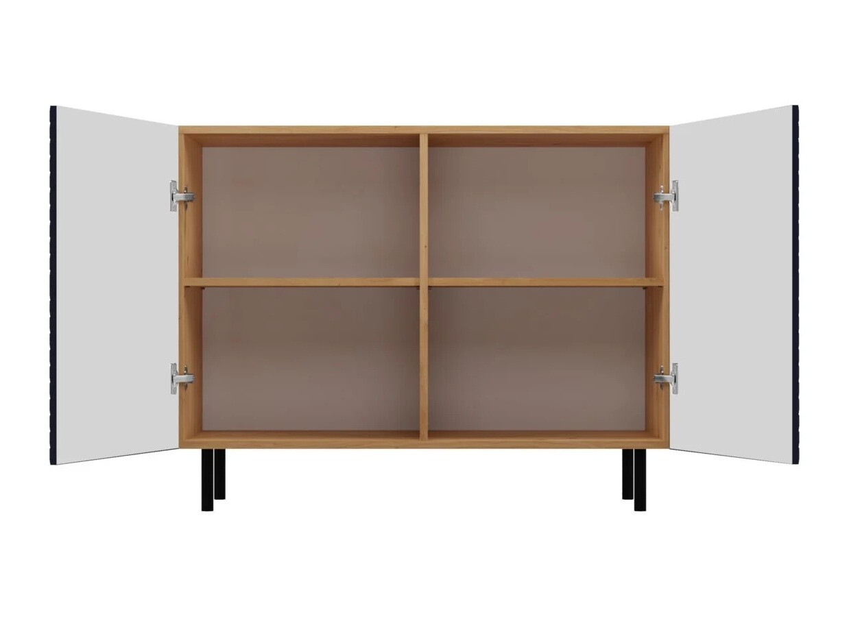 Шкафчик Romseru 100 (Синий + Artisan дуб)