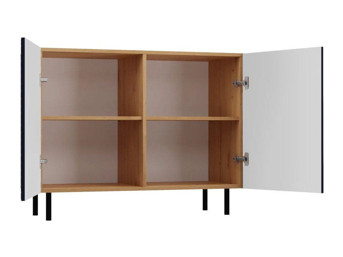 Skapis Romseru 100 (Zils + Artisan ozols)