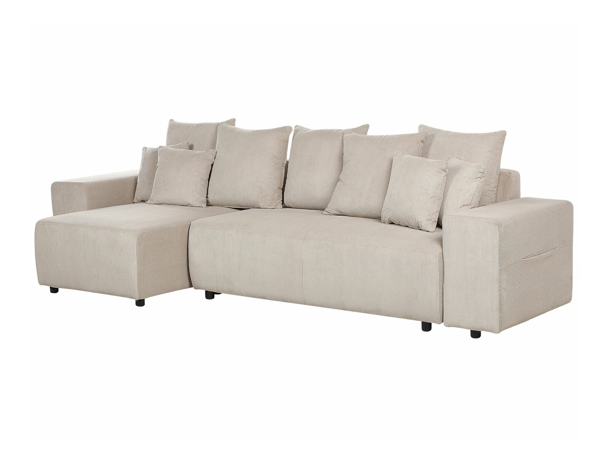 Stūra dīvāns Berwyn 1801 (Gaiši brūns)