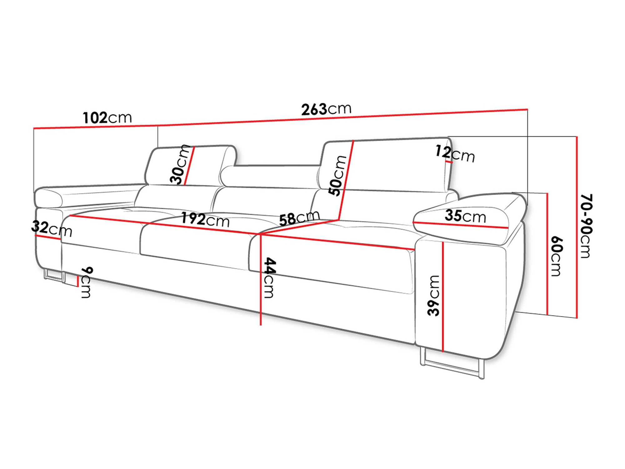 Диван Comfivo Eliferu 104 (Soft 066 + Lux 03)