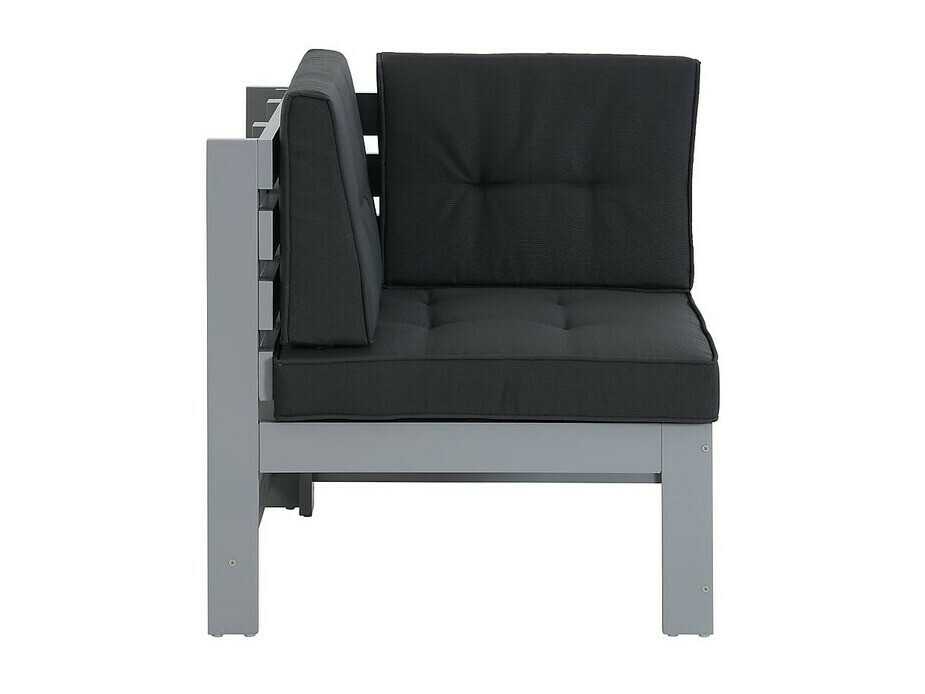 Садовое кресло Riverton 760 (Чёрный + Серый)