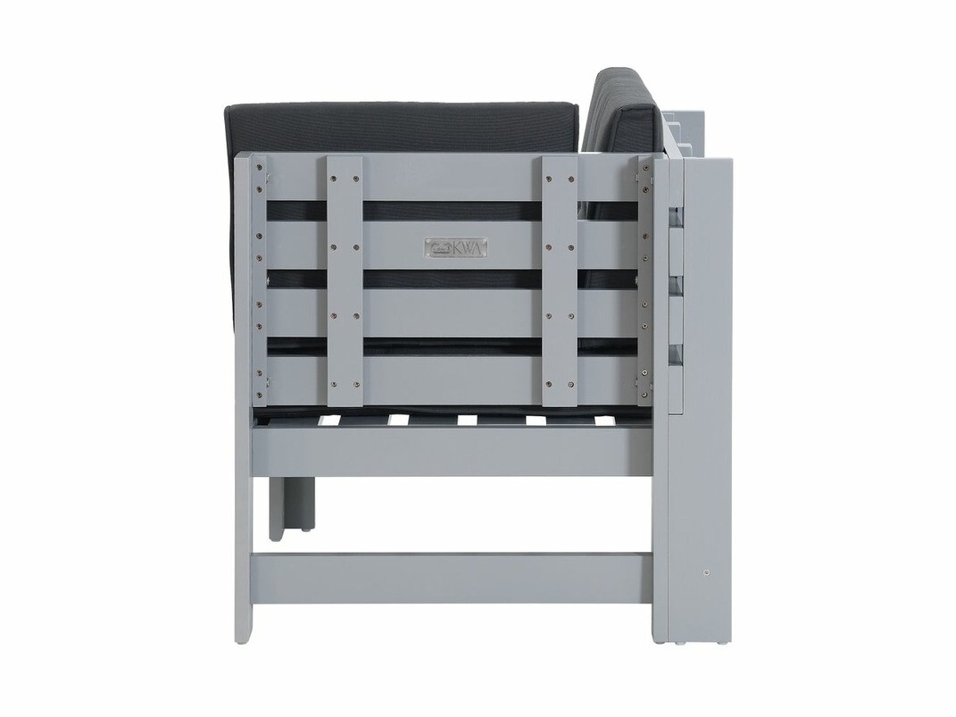 Садовое кресло Riverton 760 (Чёрный + Серый)