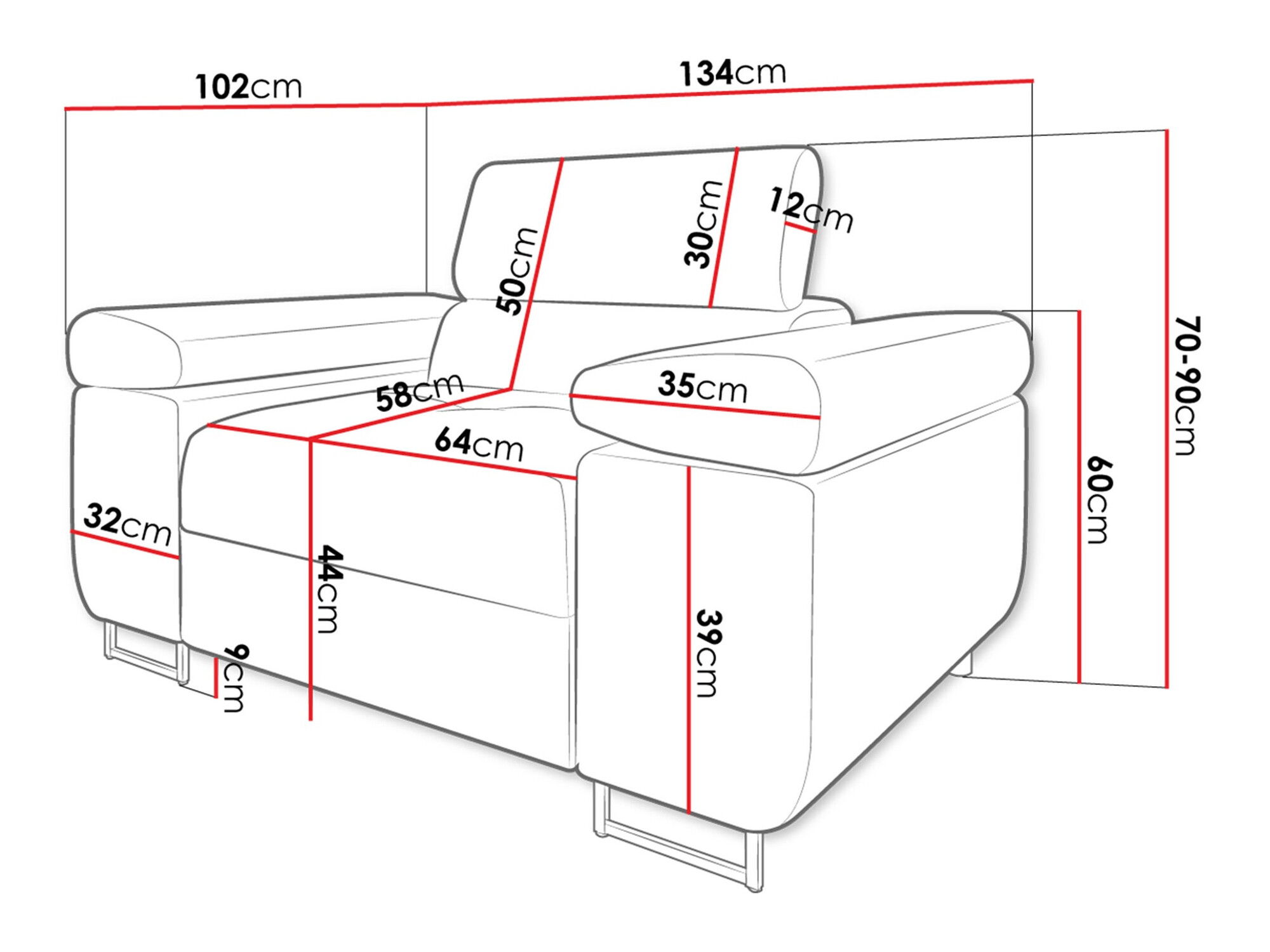 Кресло Comfivo Eliferu 106 (Manila 02)