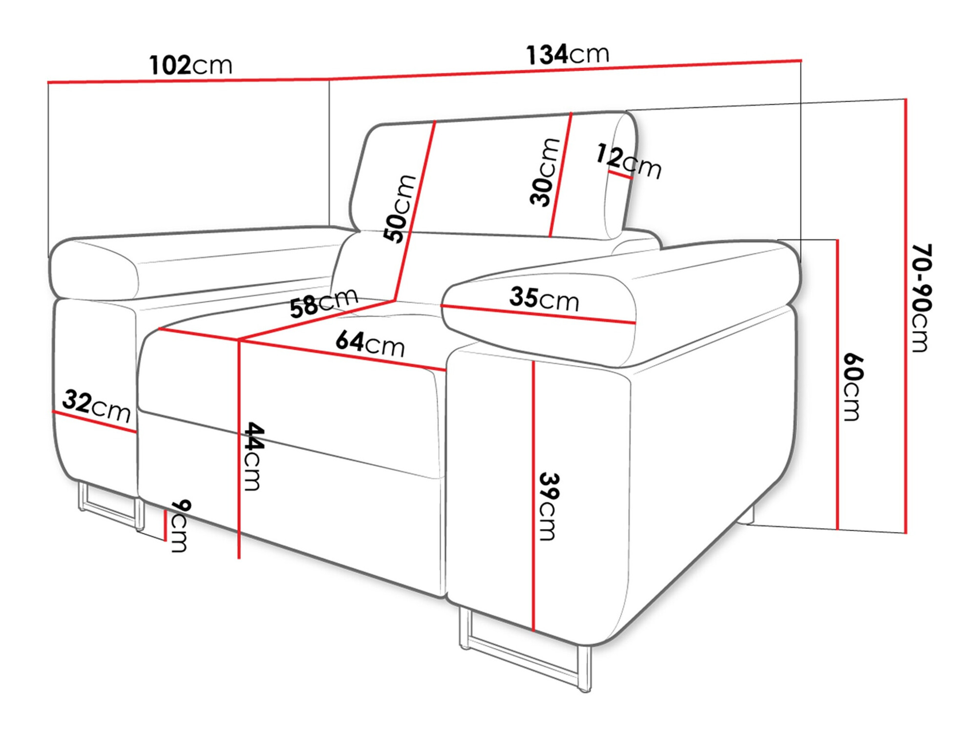Кресло Comfivo Eliferu 106 (Soft 029 + Lux 05)