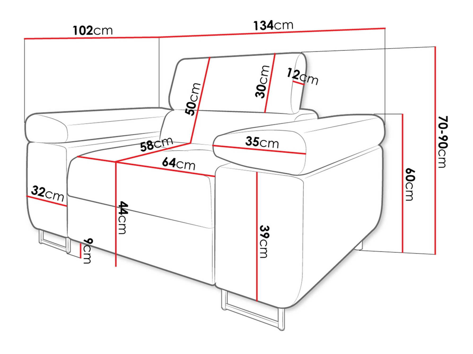 Krēsls Comfivo Eliferu 106 (Manila 26)