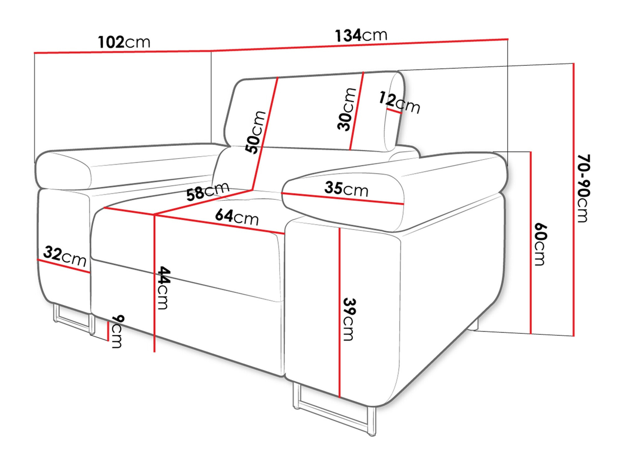 Krēsls Comfivo Eliferu 106 (Soft 011 + Lux 06)